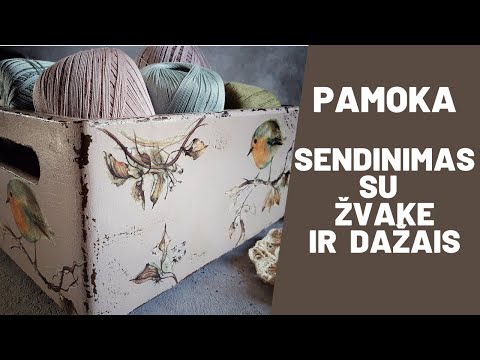 Video: Dekupažo žvakės Gėlių Stiliaus