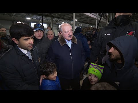 Лукашенко: Одежды ещё больше надо, да? || Лагерь беженцев. Белорусско-польская граница