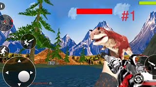 hunt big Dinosaurus - dinosaur Hunter sniper shooter android gameplay bagian 1 screenshot 4