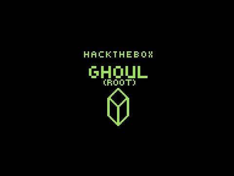 Ghoul root | HackTheBox | Nederlands