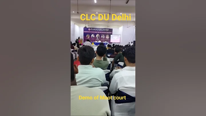 DU LLB CLC Orientation program for the batch of 2025-2028#llb #dullb #du #law #clc #lawyer #advocate