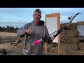 Shooting a properly tuned traditional bow  fred eichler