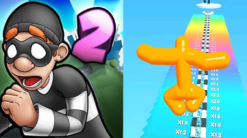 Robbery Bob 2 vs Tall Man Run Gameplay Android,ios Part 2