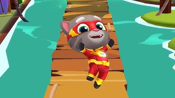 Talking Tom Hero Dash - Special Events: Jungle Run ( Talking Tom ) Gameplay #02