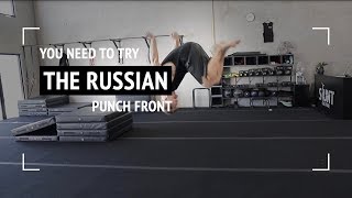 Learn The Russian Punch Front | Tumbling Tutorial