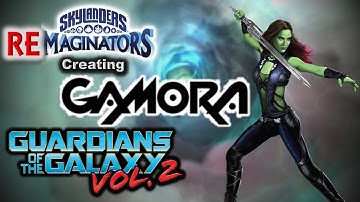 Skylanders RE-maginators - GAMORA from Guardians of the Galaxy vol. 2 in Skylanders Imaginators!