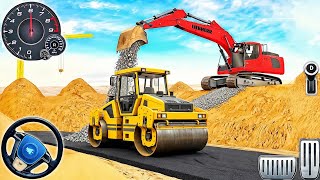 JCB City Road Construction Simulator 3D - City Construction Road Builder Simulator -Android Gameplay screenshot 2