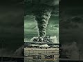 tornado destruindo aeroporto