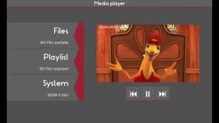 Car Media Player - control buttons