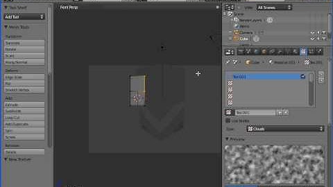 Old Blender 2.5 Tutorial General Texturing