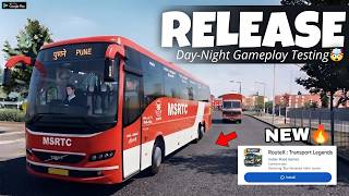 RouteX Transport Legends Day-Night System Testing Gameplay Release | New Bus Game 🤯🔥 screenshot 3