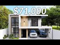 (9x16 Meters) Modern House Design | 2 Storey House Tour (4 Bedrooms)