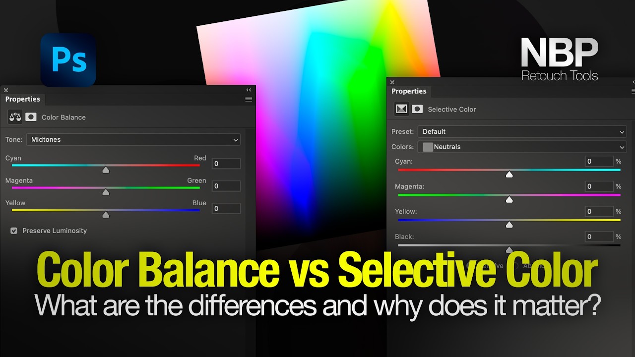 Photoshop: Color Balance vs Selective Color, what are differences ...