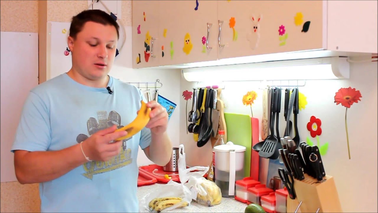 Эксперимент-как лучше хранить бананы