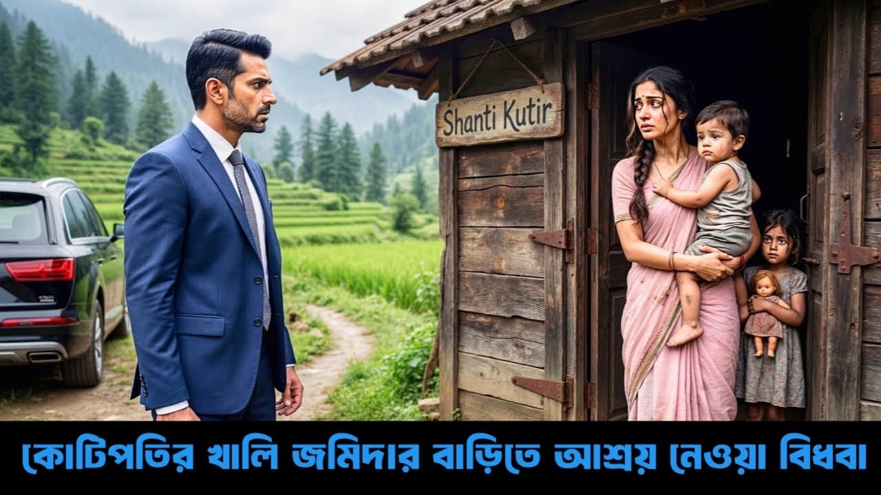 কোটিপতির জমিদার বাড়িতে লুকিয়ে ছিল এক বিধবা ও তার সন্তান | শেষে কোটিপতির মানবতা সবাইকে কাঁদিয়ে দিল