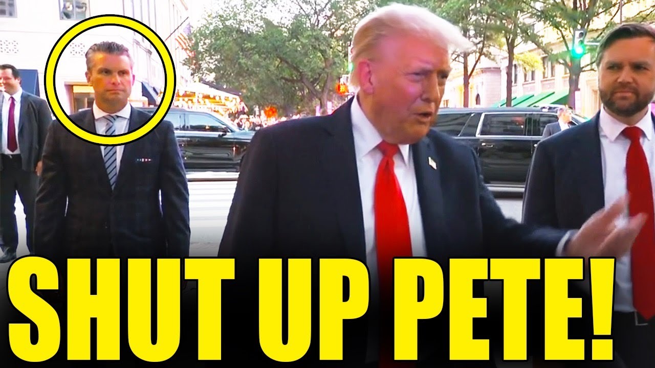 WATCH: Trump HUMILIATES Hegseth as He TRIES TO HIDE THIS!