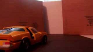 Transformers Stop Motion: TEST 002 Bumblebee Vs. Barricade