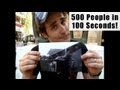 500 people in 100 seconds