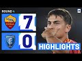 AS Roma Empoli goals and highlights