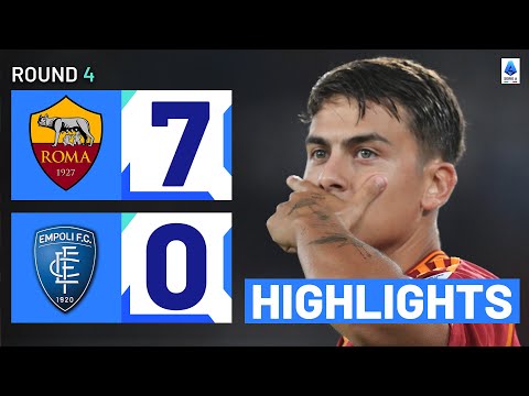 AS Roma Empoli Goals And Highlights