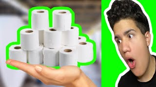 How is toilet paper made ￼out of 🗑 😱￼ must watch￼