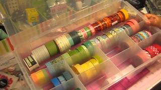 WASHI TAPE STORAGE
WASHI TAPE STORAGE WASHI TAPE STORAGE