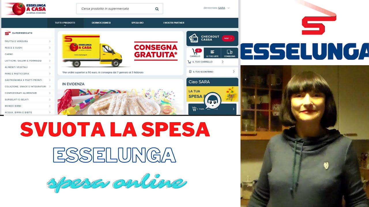 🛒SVUOTA LA SPESA ESSELUNGA | facciamo insieme la spesa online | prodotti in più | c