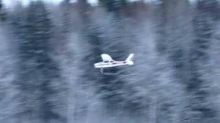 Winter take-off with Multiplex Mentor