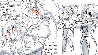 Her Charming Prince!😳Pierrot x MC!😏🔥The Freak Circus Comic Dub