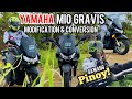 YAMAHA MIO GRAVIS Modification & Convertion(Gawang Pinoy) - Mang Restore Vlog