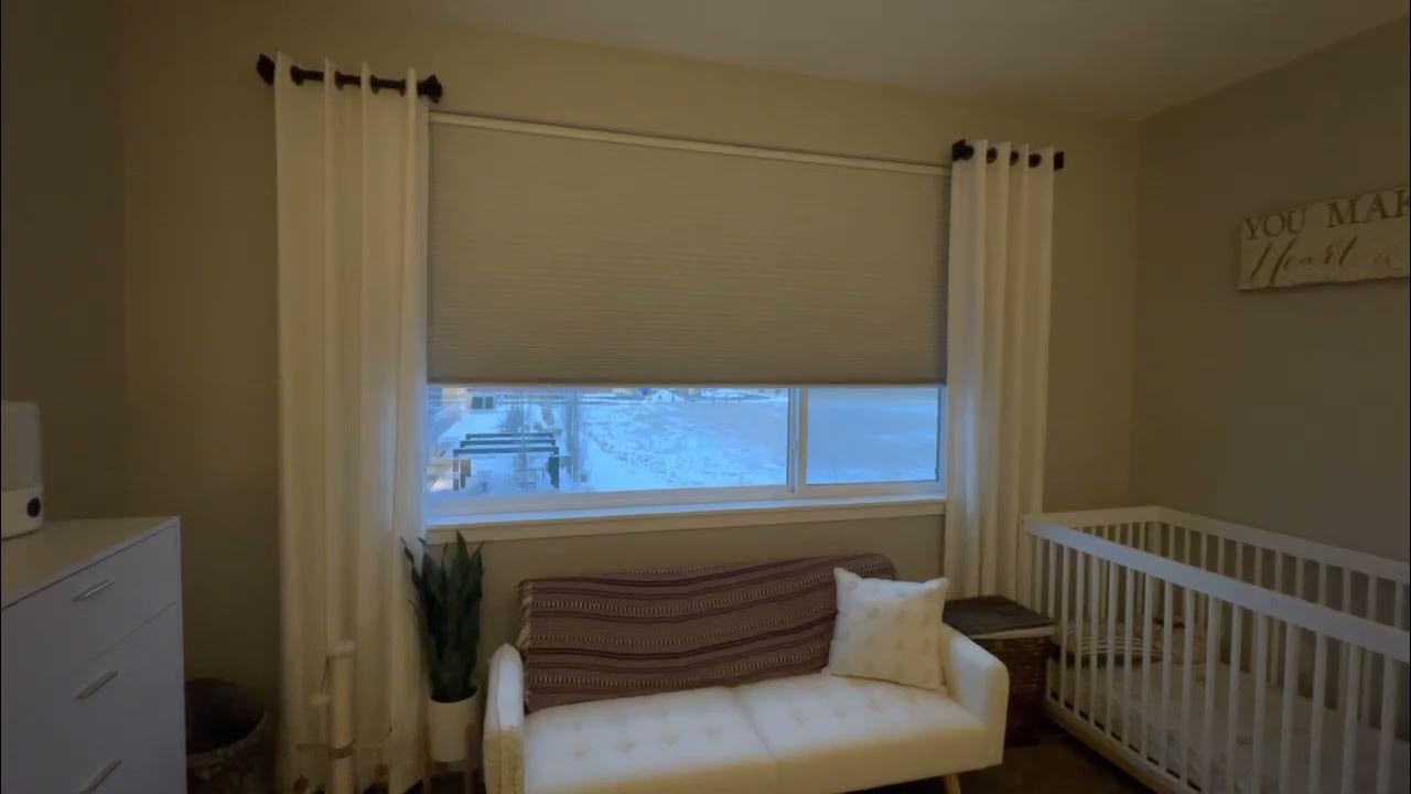 Enlightened Style Cellular Shade with the Budget Blinds Smart Home
