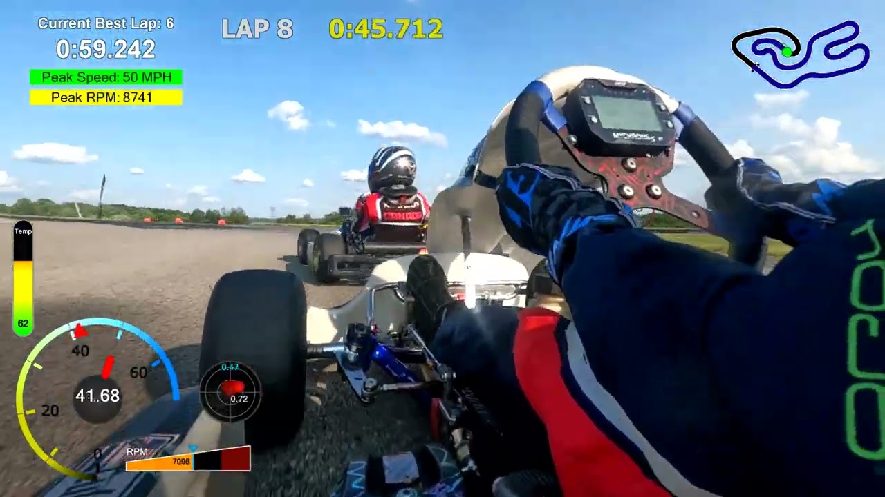 Pittsburgh International Race Complex Karting Reverse Configuration | Rotax Max Series East 2023