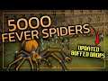 Loot from 5000 fever spiders insane gphr