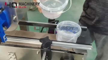 small bucket press on capping machine|YQ plastic lid press equipment