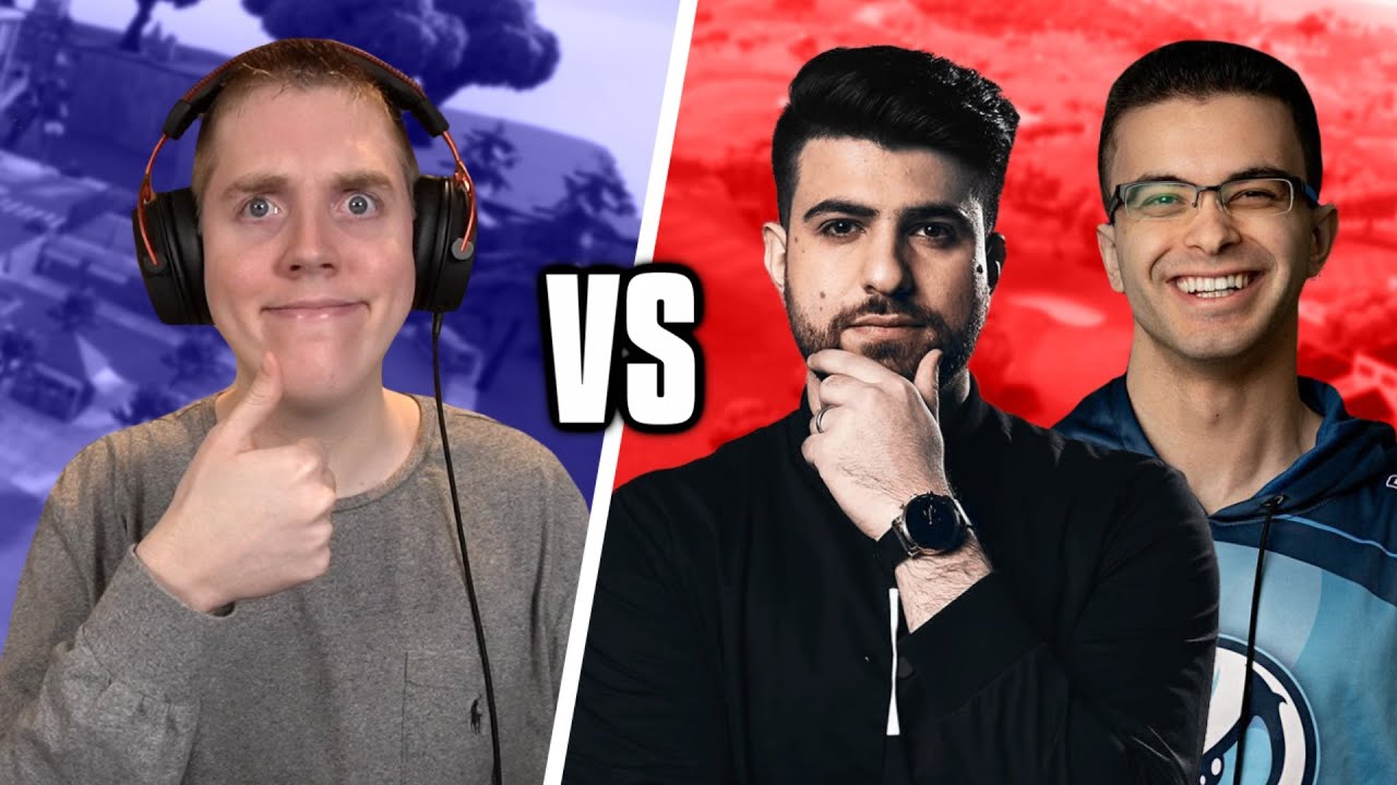 So I Challenged Famous YouTubers To 1v1 Me In Fortnite...