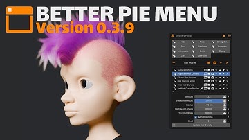 Better Pie Menus - V0 3 9 #b3d #blender3d #blender