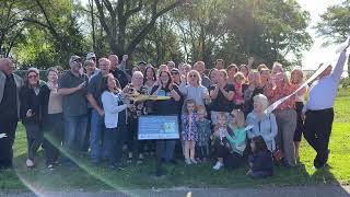 Kosciusko Chamber of Commerce's Ribbon-Cutting for the Pike Lake StoryWalk