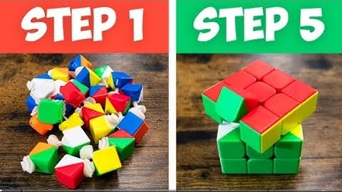 How to Assemble Any 3×3 Rubik