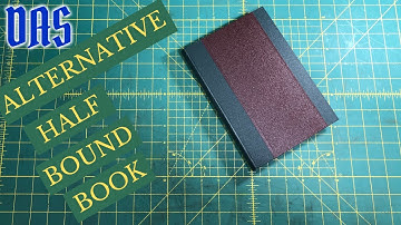 Cloth Case Alternative Half Binding // Adventures in Bookbinding
