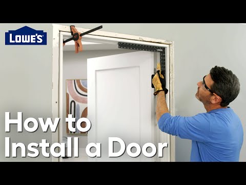 How to Install a Door: From Start to Finish @lowes