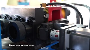 Tube pipe diameter end reducing expanding flaring shrinking former crimping necking forming machine