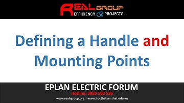 Defining a Handle and Mounting Points | EPLAN Education
