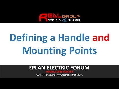 Defining a Handle and Mounting Points | EPLAN Education