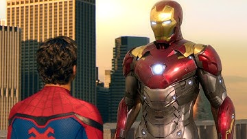 Iron Man Takes Spider-Man