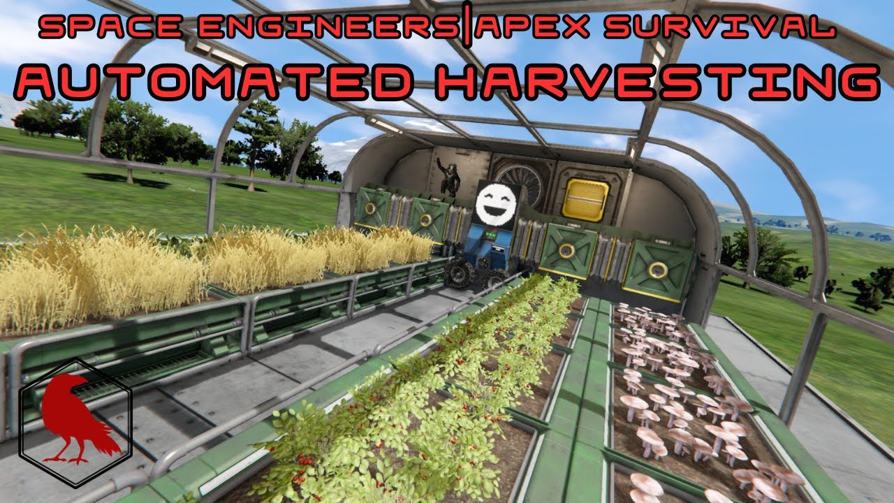 How to Automate Farming with Collectors | Space Engineers Apex - YouTube