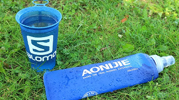 Aonijie Soft Flask and Salomon Soft Cup Testing - Must Have for Trail Runners
