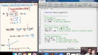 Intro to Solving Differential Equations Numerically (Part 2): Implementing Euler's Method in MATLAB