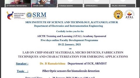 ATAL FDP (18th to 22nd January ) Day 3 Session 3