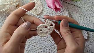 Украшаем ДЖИНСОВУЮ КУРТКУ Вязанными Мотивами 💗 Вязание КРЮЧКОМ #crochetpatern