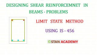 Design for Shear Reinforcement in Beams - Problems